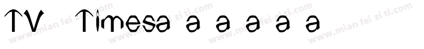 TV Times字体转换